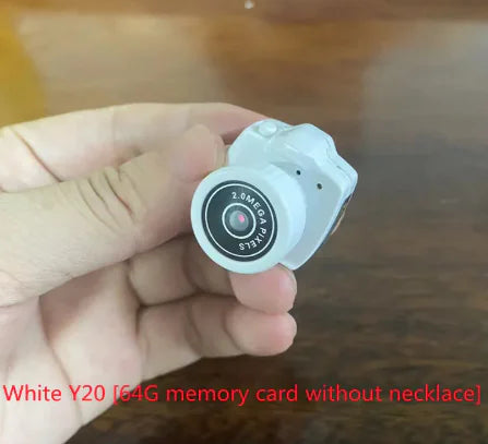 HD Camera Pendant Necklace