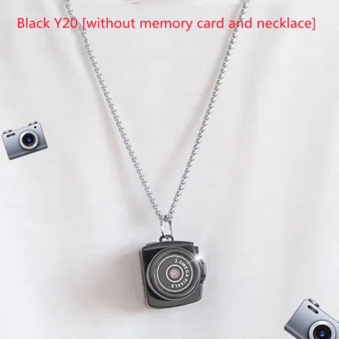 HD Camera Pendant Necklace