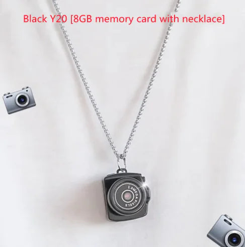 HD Camera Pendant Necklace