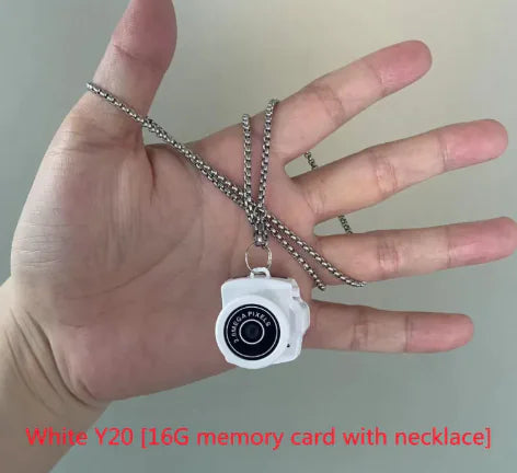 HD Camera Pendant Necklace