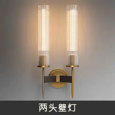 Modern American Copper Wall Light for Home Decor