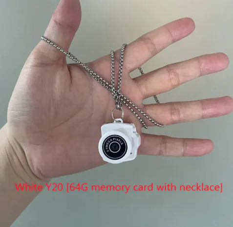 HD Camera Pendant Necklace