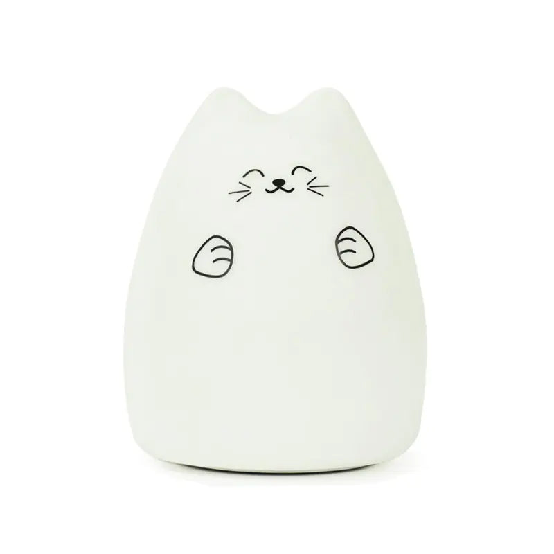 Cute Cat Shaped LED Night Light for Home Decor