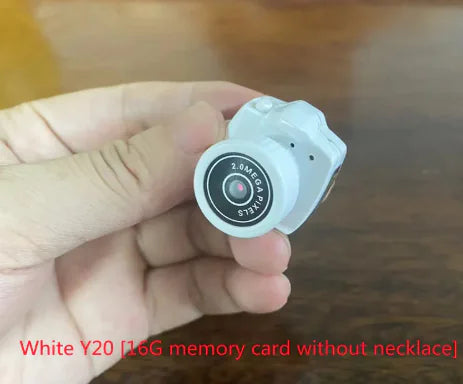 HD Camera Pendant Necklace