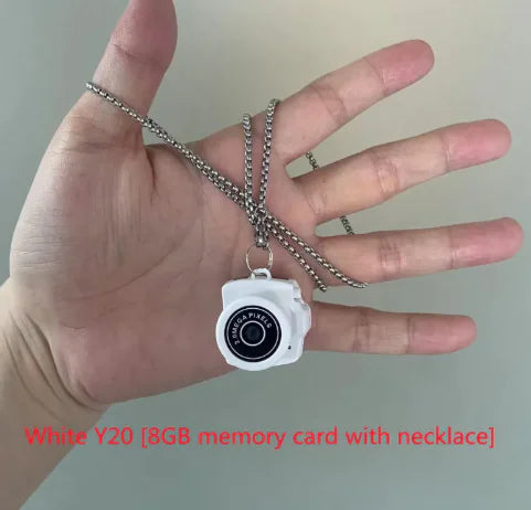 HD Camera Pendant Necklace